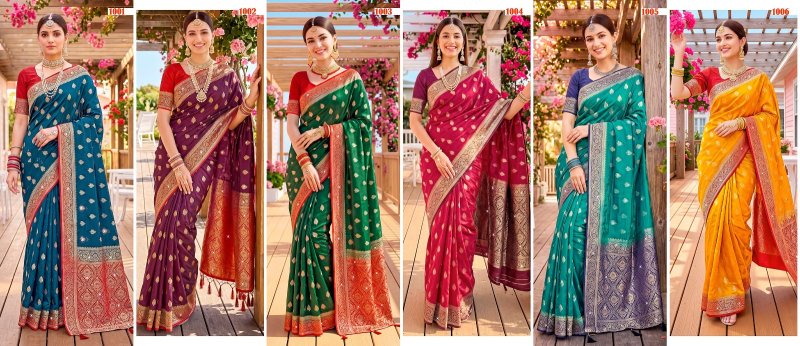 Noor Saroski Vol 1 By Saroj Fendy Satin Silk Saree 